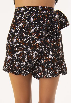 BLACK RUFFLE - Shorts - black