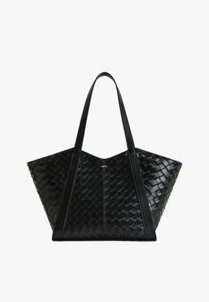 JW PEI, JW PEI CABAS KIANA LARGE TRESSÉ BLACK - Sac à main - black