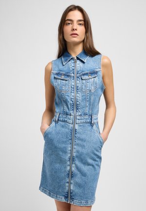 Lee UNIONAL DRESS - Denimkjoler - core memory