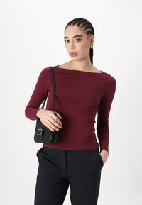 ONLY ONLLIVE LOVE  - Majica z dolgimi rokavi - burgundy