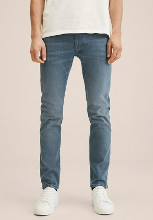 PATRICK - Jean slim - gris denim