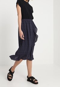 ONLY A-linjainen hame - dark blue