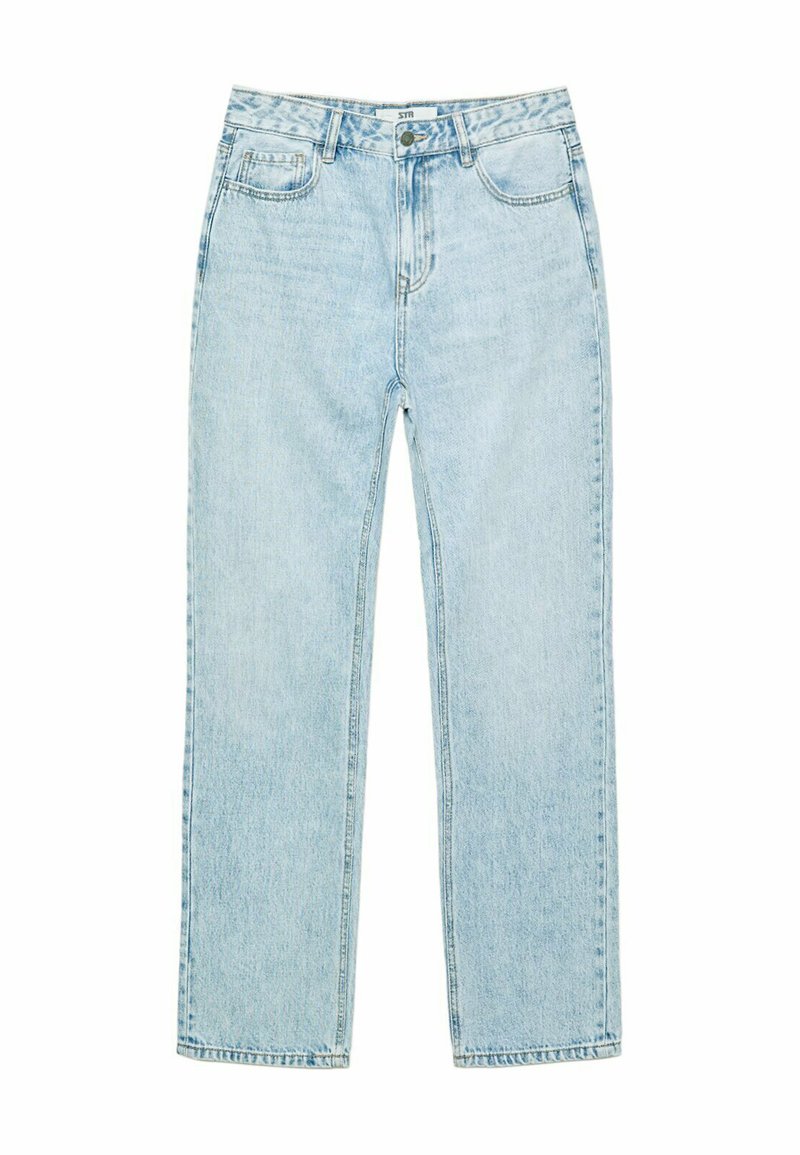 Stradivarius Straight leg jeans ruw denim/rawdenim Stradivarius Straight leg jeans ruw denim/rawdenim