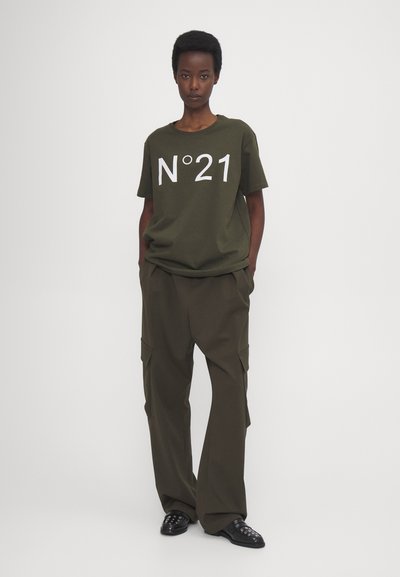 N°21 Print T-shirt - militare