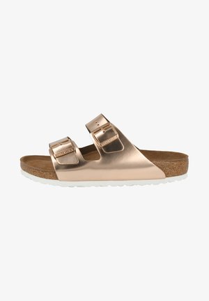 Birkenstock ARIZONA NL SFB REGULAR - Sandals - metallic copper