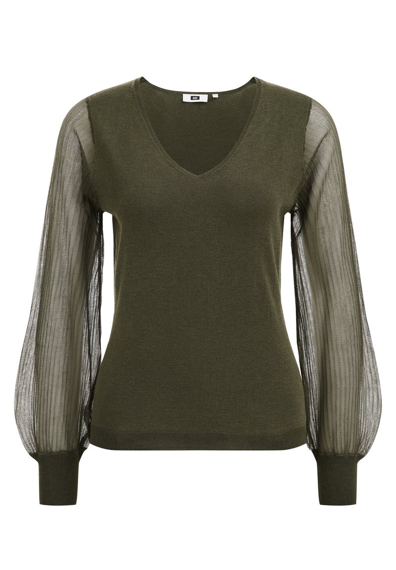 WE Fashion Trui kaki WE Fashion Trui kaki