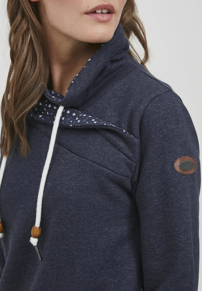 Damen Sweatshirts | Oxmo OXUDINE Sweatshirt total eclipse melange/blau - WM44687 Damen Sweatshirts | Oxmo OXUDINE Sweatshirt total eclipse melange/blau - WM44687