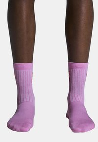 On LOGO 3PACK - Sokken - mauve raspberry
