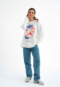 Langarmshirt - white