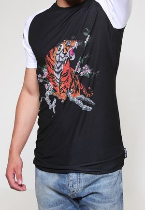 Camiseta estampada - black