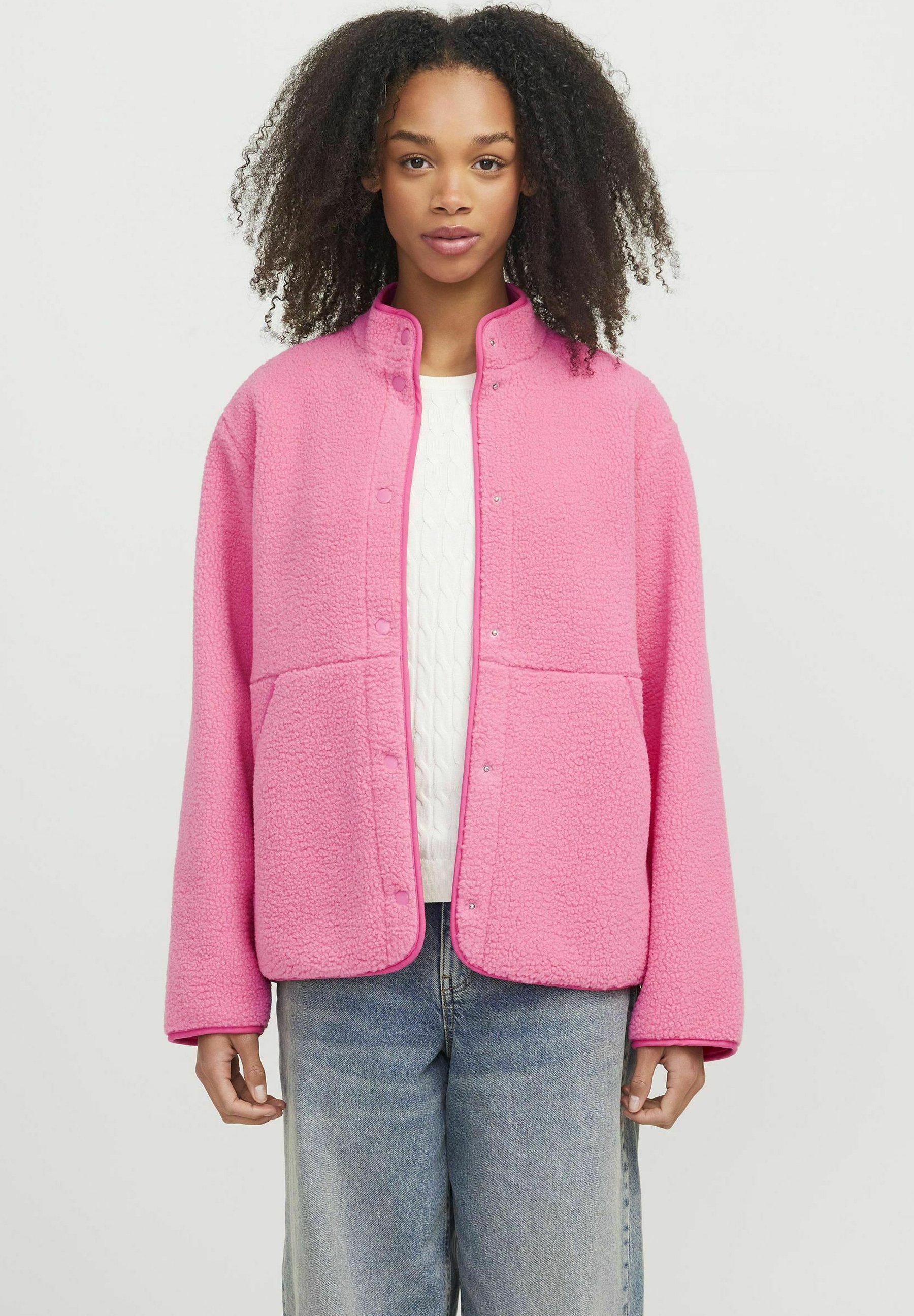 JJXX JXVERA TEDDY JACKET OTW NOOS - Fleecejacka - morning glory