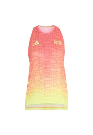 adidas Performance, BER26 TANK - Top - solar turbo/frozen lemon
