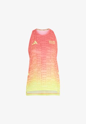 adidas Performance, BER26 TANK - Top - solar turbo/frozen lemon
