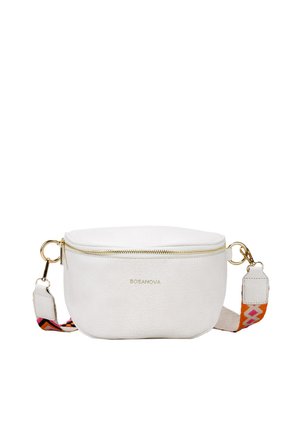 CON CREMALLERA Y ASA ANCHA - Riñonera - beige