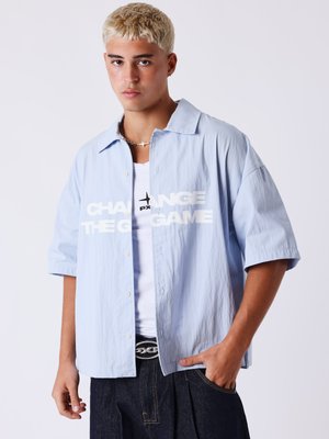 Project X Paris, CHEMISE MANCHES COURTES CLASSY - Chemise - bleu clair