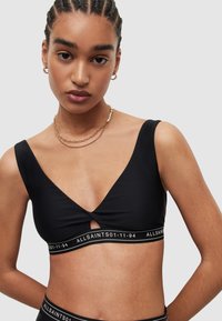 AllSaints LIZA - Bikini pezzo sopra - black