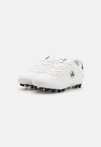JAKO J-SFG SIGNATURE UNISEX - Kõva pinnase jalgpallisaapad - white/jet black