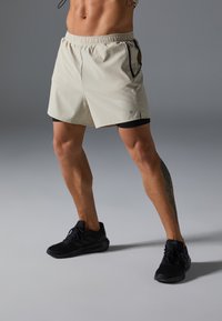 Pier One Sport - Sports shorts - beige Thumbnail Image 1