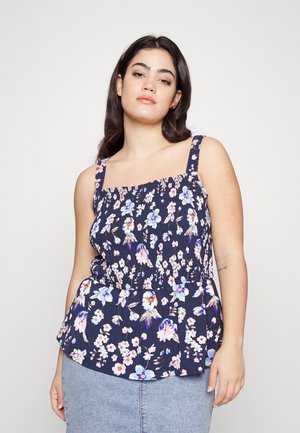 ONLY Curve ONCNOVA LUX STRAP ROCHELLE  - Top - sky captain iris