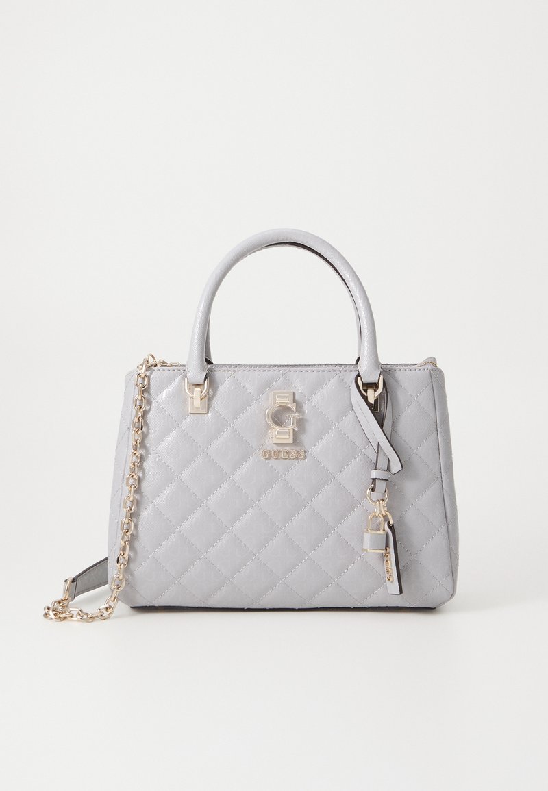 Guess BESSEY LUXURY SATCHEL - Ručna torba - lavendar grey