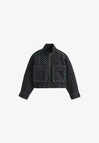 Neselectat, black/white polka dot