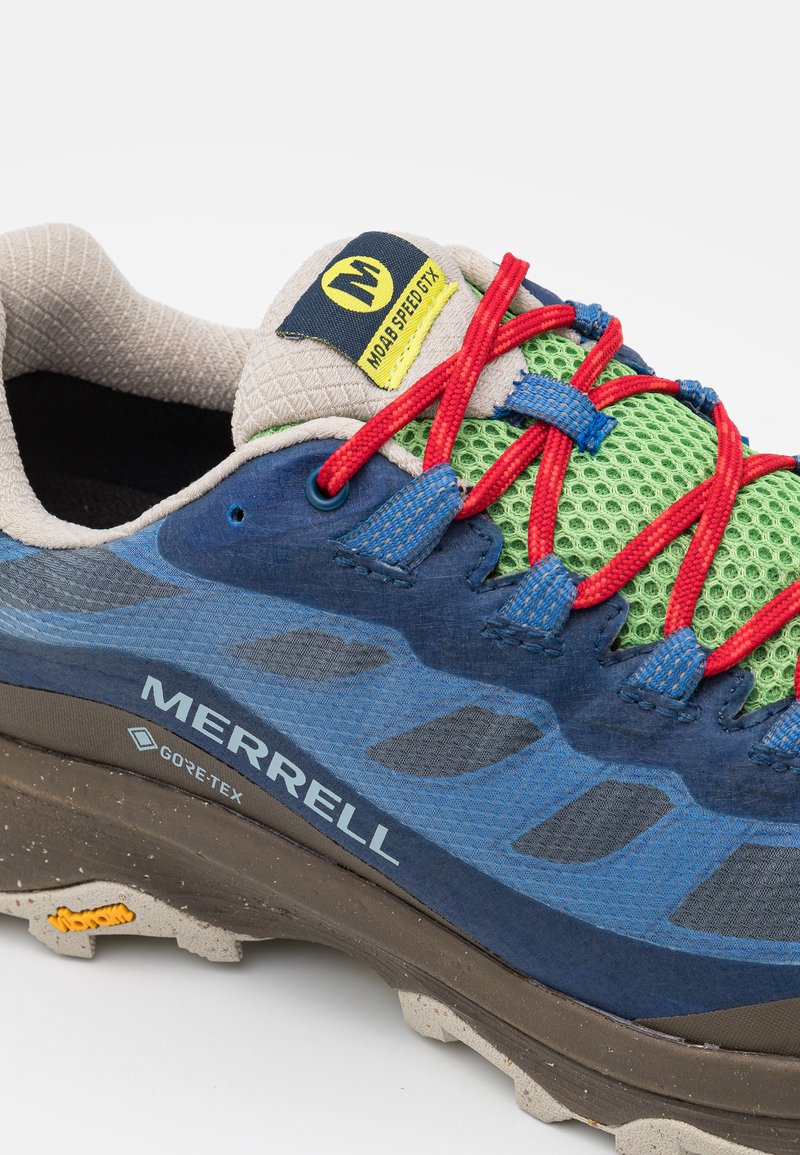 Herren Laufschuhe | Merrell MOAB SPEED GTX Laufschuh Trail poseidon/braun - WJ21070 Herren Laufschuhe | Merrell MOAB SPEED GTX Laufschuh Trail poseidon/braun - WJ21070