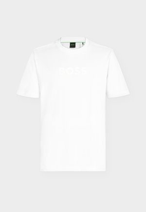 BOSS, LOGO - Βασικό μπλουζάκι - natural