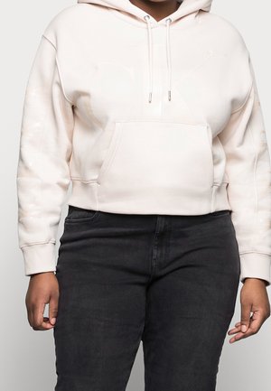 Calvin Klein Jeans Plus Hættetrøje - off-white