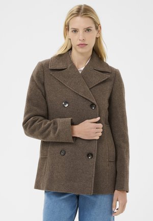 LEKIAS - Blazer - dark walnut melange