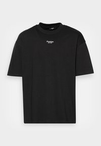 JPRBLAKAM BRANDING TEE CREW NECK - T-shirts print - black