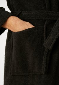 Jack & Jones JACSOLID BATHROBE - Peignoir - black
