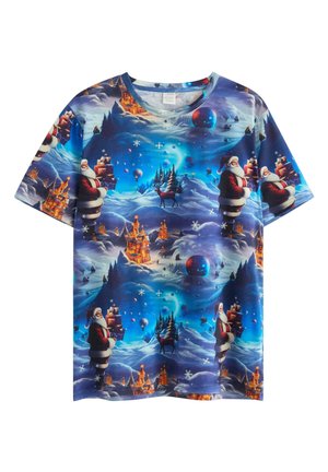 T-shirts print - blue