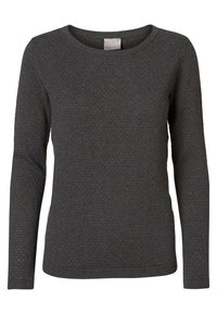 VMCARE STRUCTURE O-NECK GA NOOS - Pulover - grey