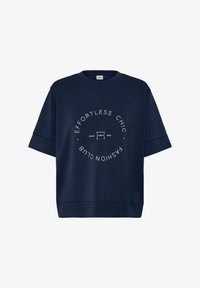 Sélectionné, navy text