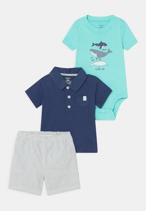 SET - Camiseta estampada - navy