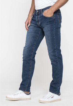 Carrera Jeans, MOD. 710 REGULAR FIT STRETCH - Jeans slim fit - lavaggio blu medio stone wash