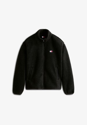 Tommy Jeans, BADGE - Fleecejakke - black