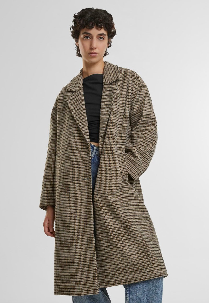 Urban Classics - OVERSIZED - Classic coat - unionbeige black, Enlarge