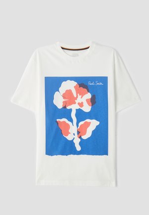 Paul Smith FLORAL - T-shirt imprimé - white