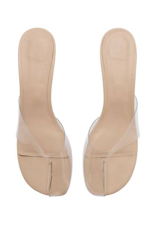 TRANSPARENT - T-bar sandals - nude4