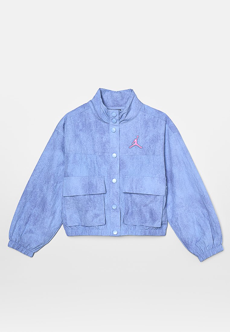 Jordan Lichte jas lichtblauw