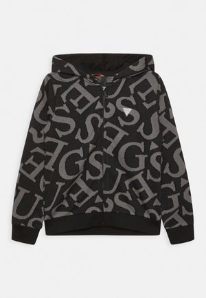 JUNIOR HOODED UNISEX - Mikina na zip - jet black