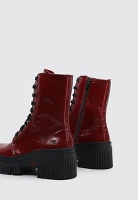 *Art Botines con plataforma - burgundy