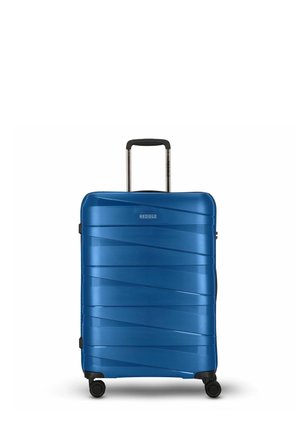 ESSENTIALS MEDIUM TROLLEY - Wheeled suitcase - blue metallic