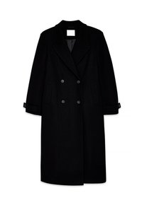 LONG  - Klassikaline mantel - black