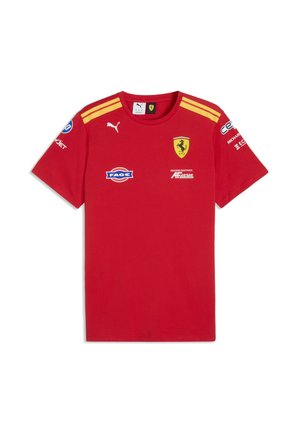 Puma FERRARI HYPERCAR REPLICA T-SHIRT UNISEX - T-Shirt print - red