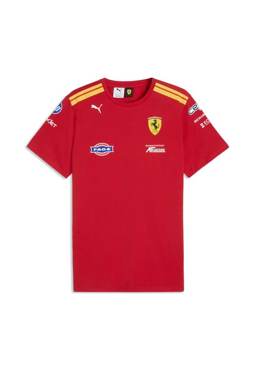PUMA FERRARI HYPERCAR REPLICA T-SHIRT UNISEX - Print T-shirt - red — photo 4