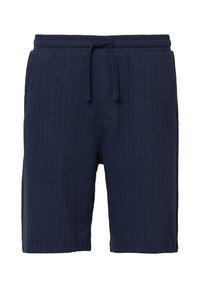 DETROIT: STRUKTURIERTE BERMUDA IM RELAXED FIT - Short - tiefblau