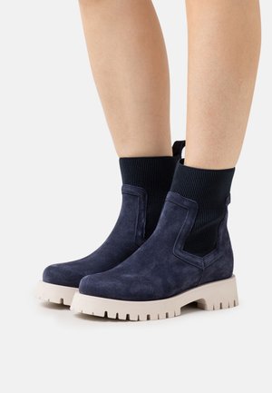 Pier One, Bottines à plateau - dark blue