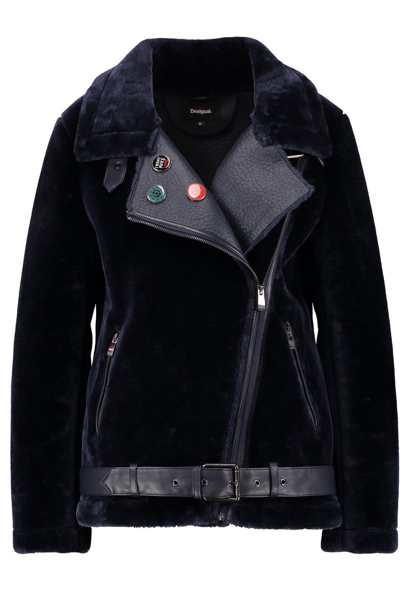 Desigual Winterjas donkerblauw Desigual Winterjas donkerblauw